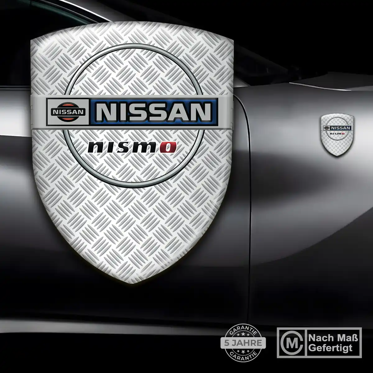 Nissan 3D Gel Aufkleber Emblem Edles Design