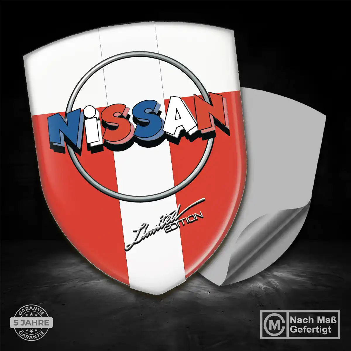 Nissan 3D Gel Aufkleber Emblem Höchste Qualität