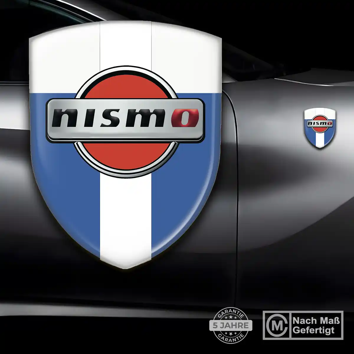 Nissan 3D Gel Aufkleber Emblem Limitierte Auflage