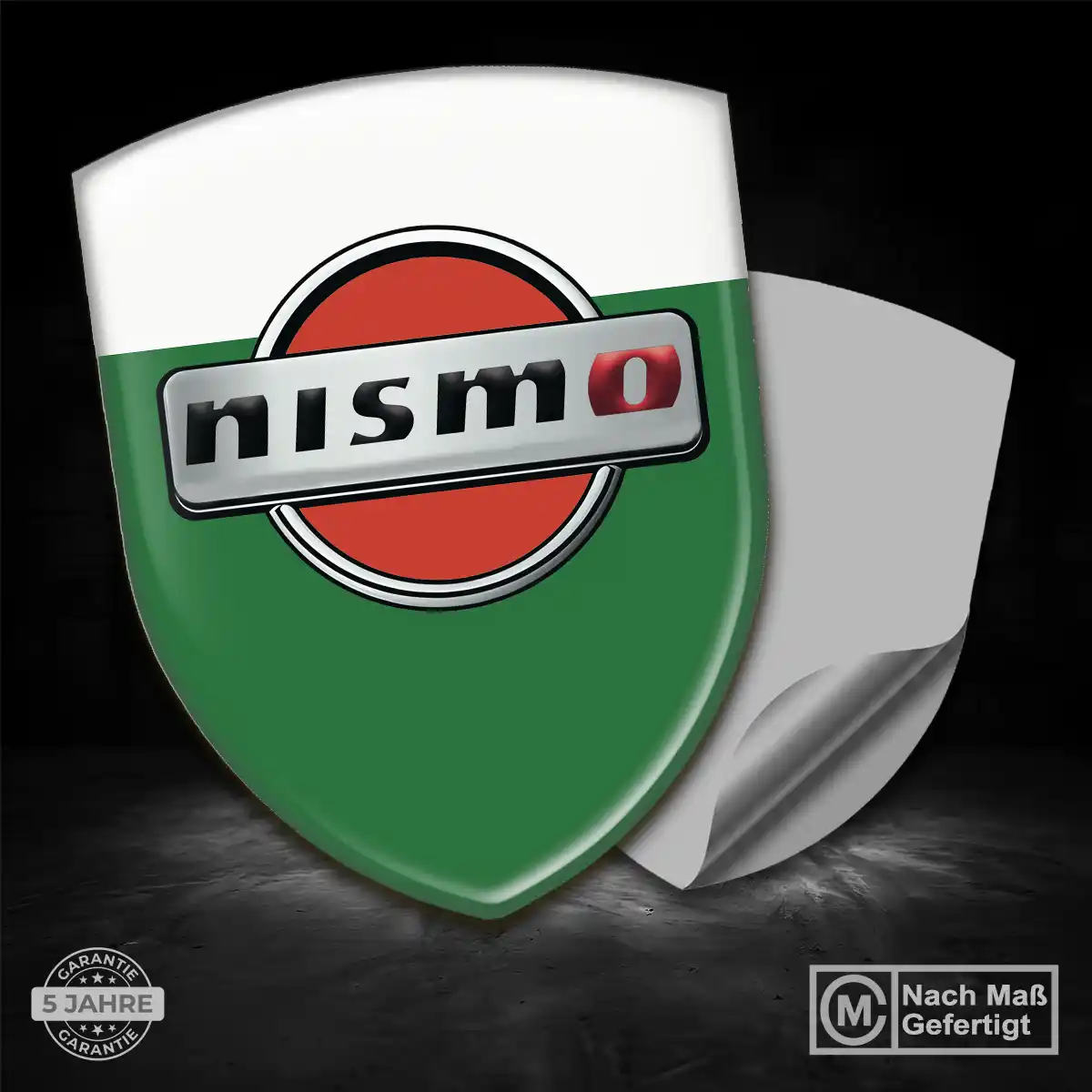 Nissan 3D Gel Aufkleber Emblem Premiumqualität