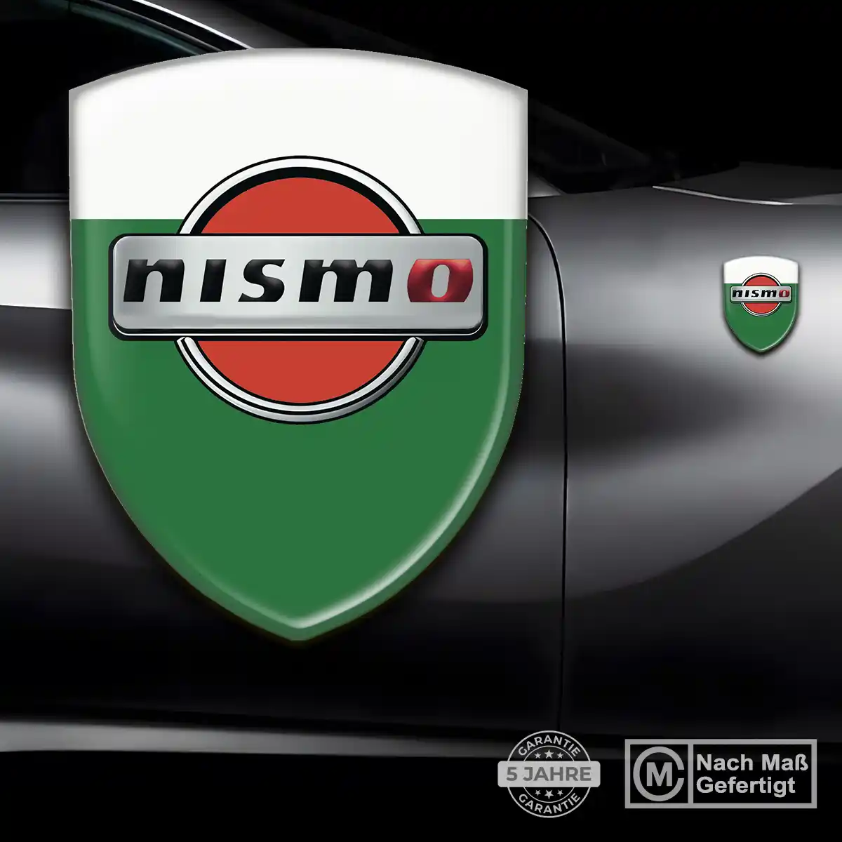 Nissan 3D Gel Aufkleber Emblem Premiumqualität