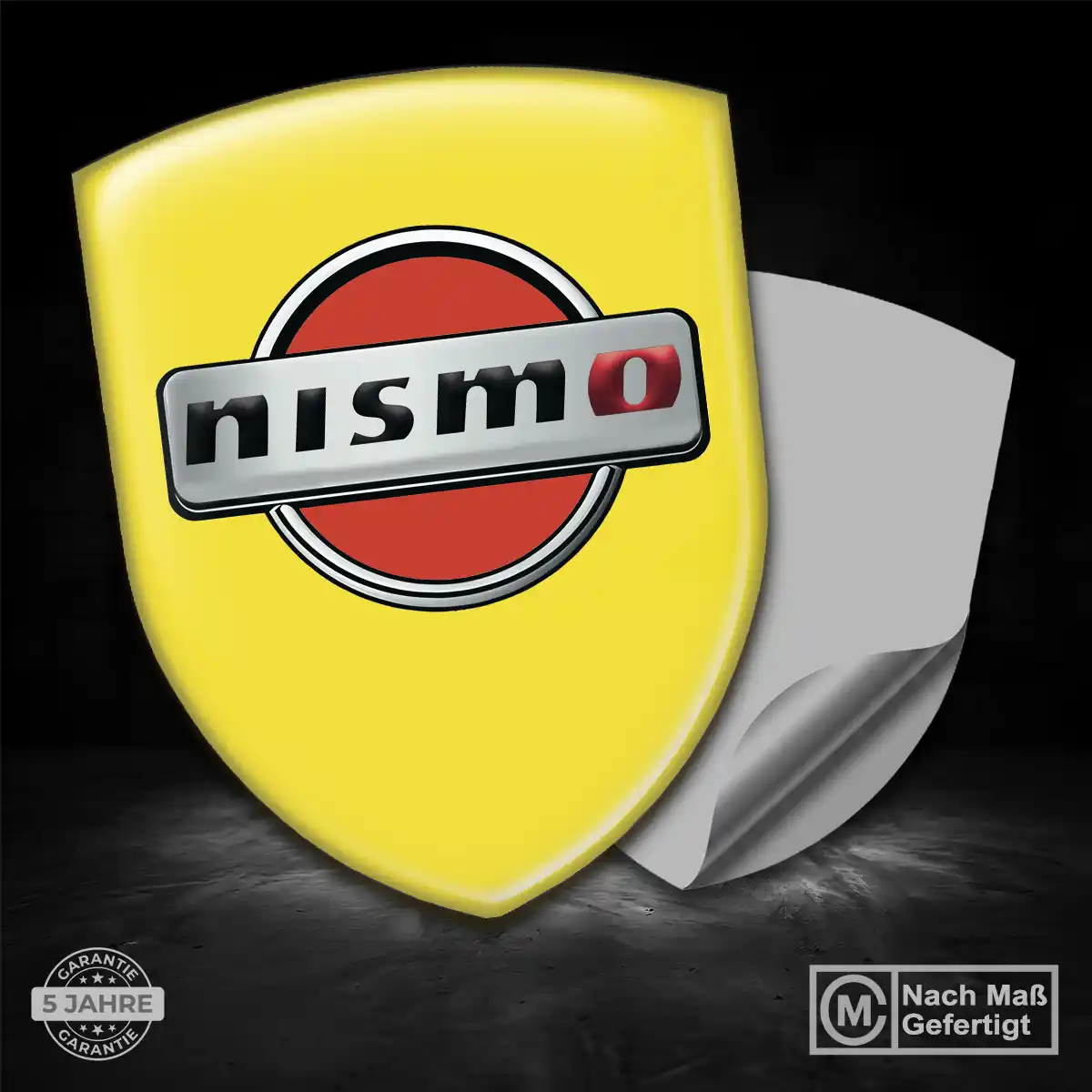 Nissan 3D Gel Aufkleber Emblem Tuningfahrzeug
