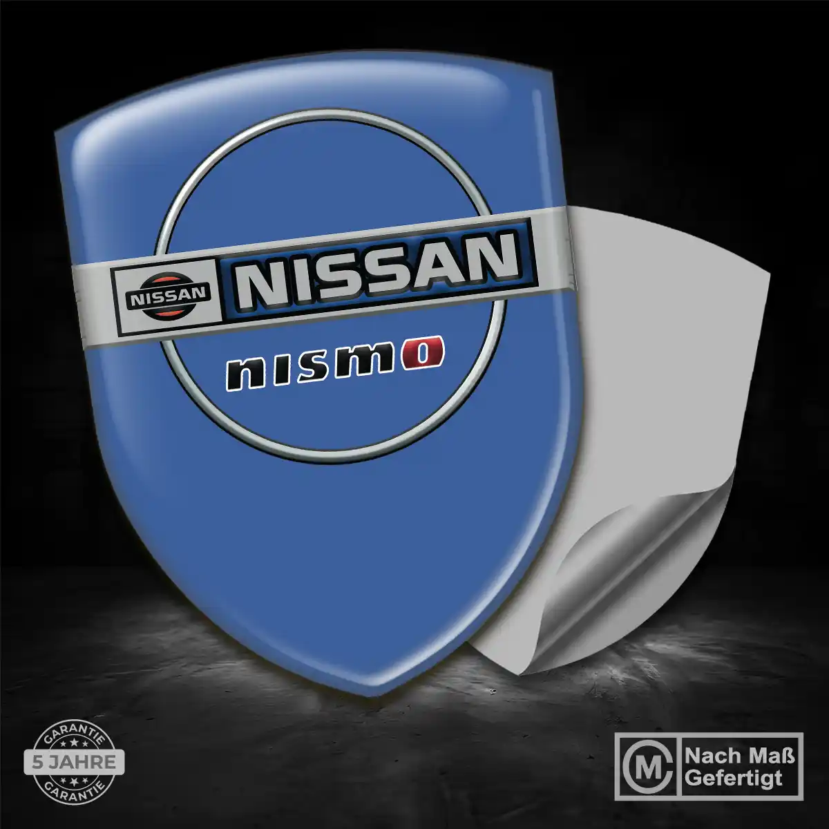 Nissan 3D Gel Aufkleber Embleme Anspruchsvolles Design