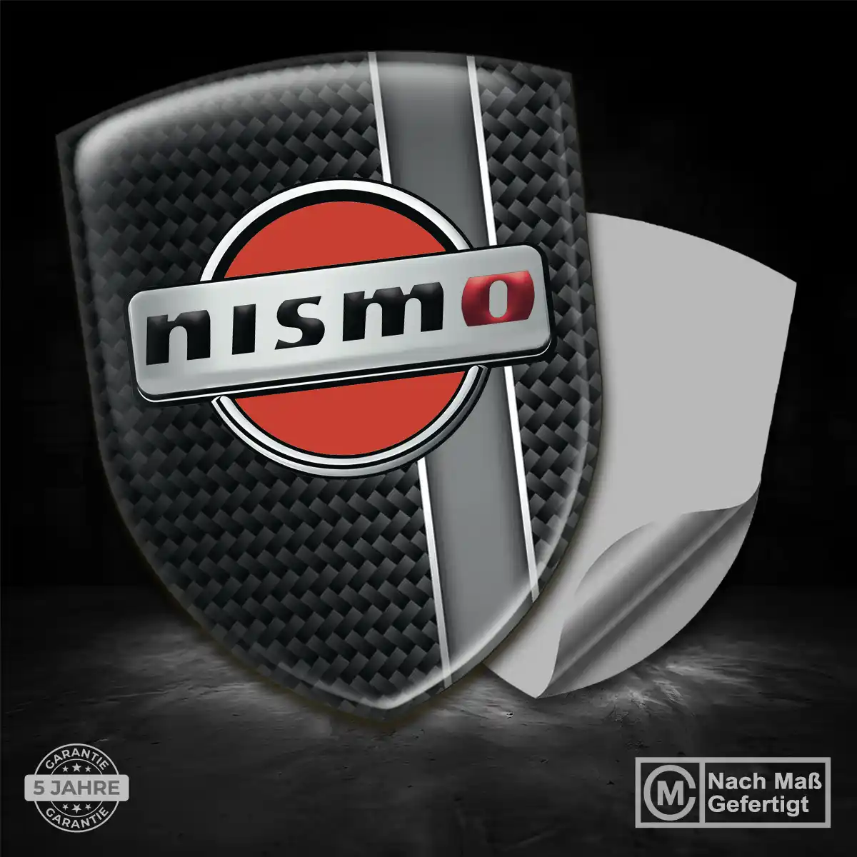 Nissan 3D Gel Aufkleber Embleme Auto Edles Design