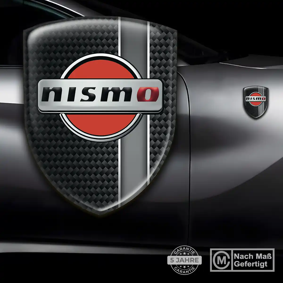 Nissan 3D Gel Aufkleber Embleme Auto Edles Design