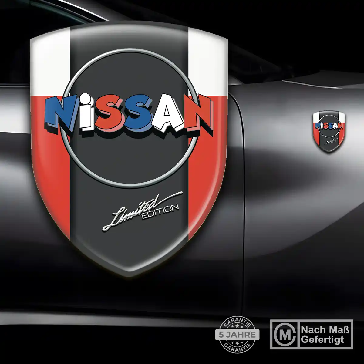 Nissan 3D Gel Aufkleber Embleme Auto Höchste Qualität