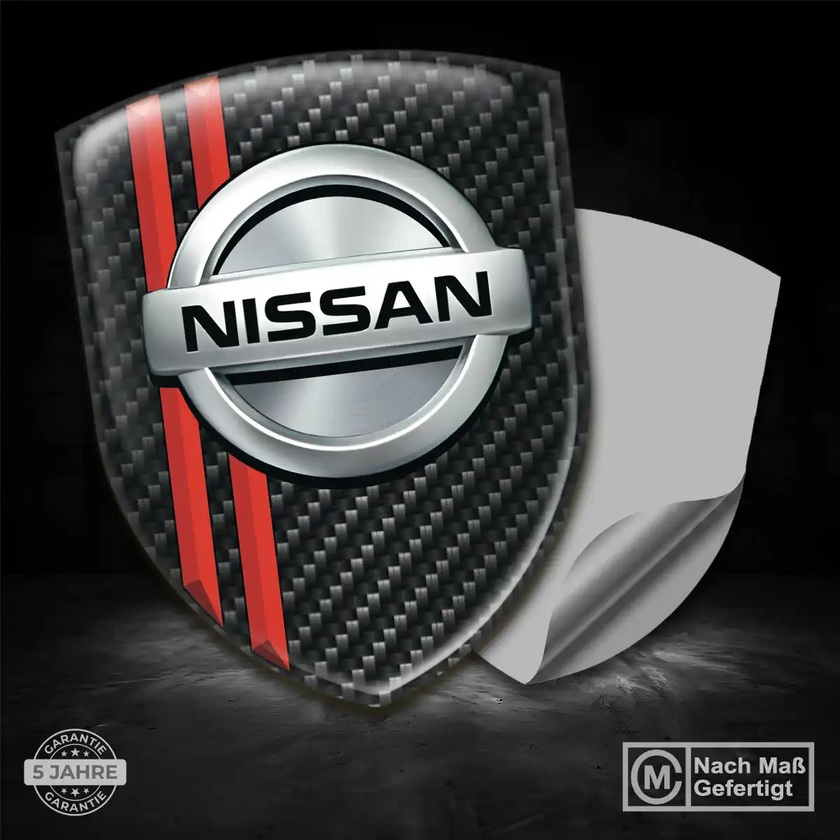 Nissan 3D Gel Aufkleber Embleme Auto Hochwertiges Harz