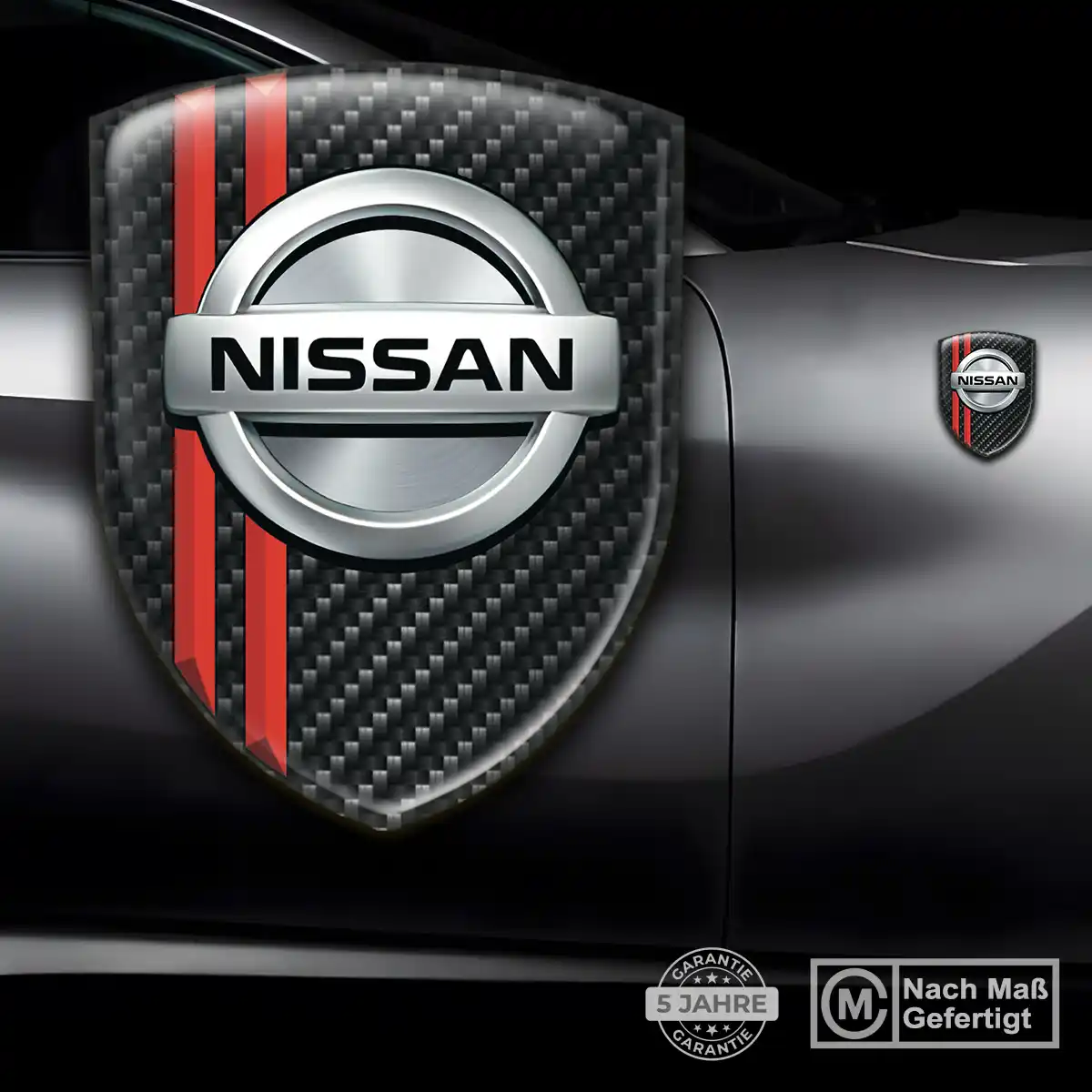 Nissan 3D Gel Aufkleber Embleme Auto Hochwertiges Harz