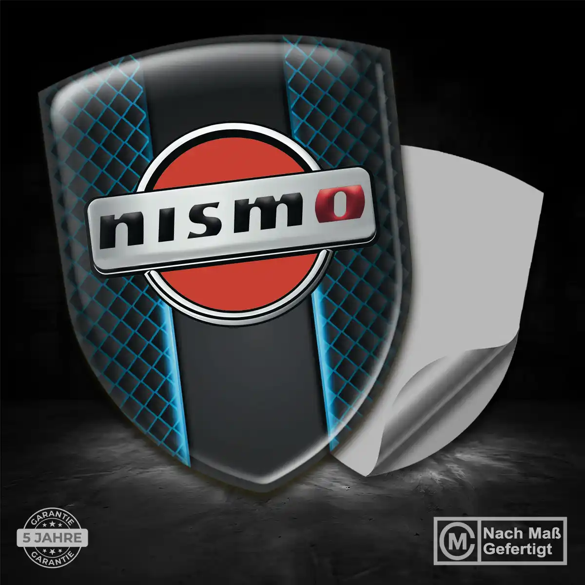 Nissan 3D Gel Aufkleber Embleme Auto Interieurdesign