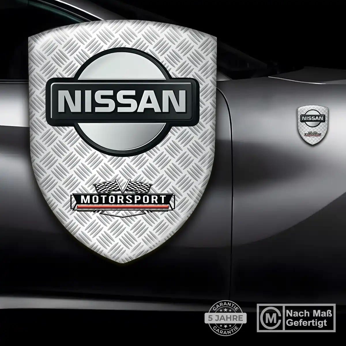 Nissan 3D Gel Aufkleber Embleme Auto Premium-Edition