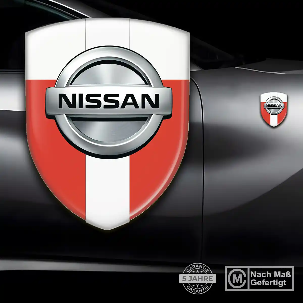 Nissan 3D Gel Aufkleber Embleme Auto Premiumqualität