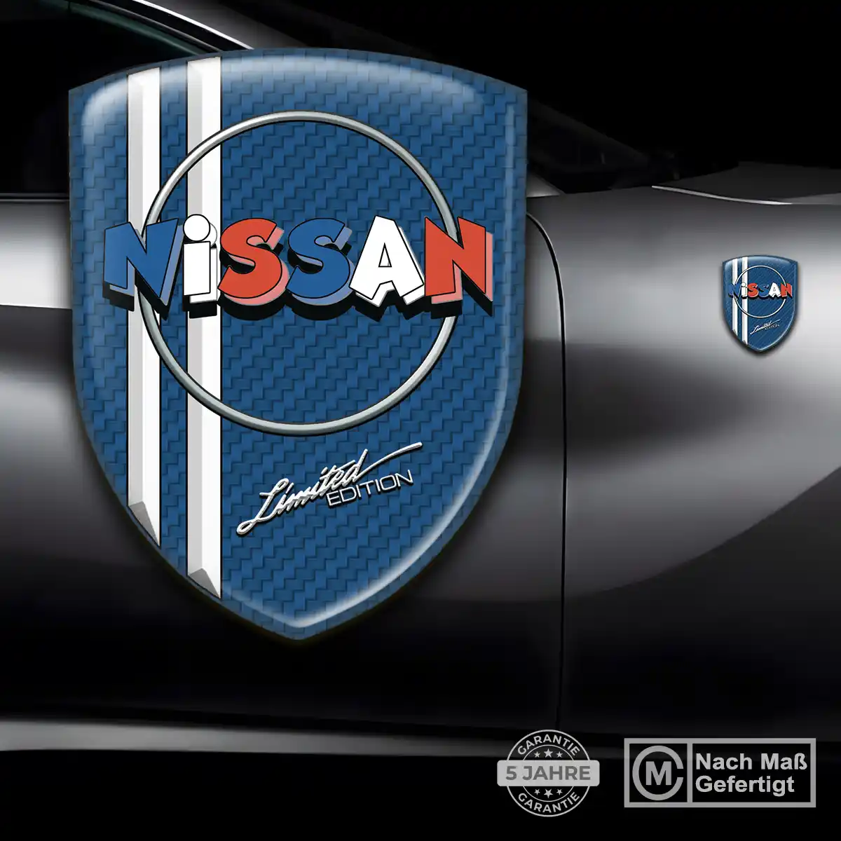 Nissan 3D Gel Aufkleber Embleme Auto Tuningfahrzeug