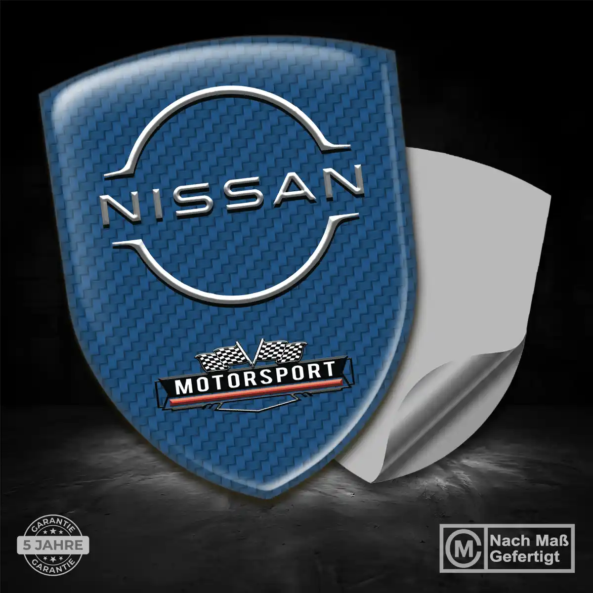 Nissan 3D Gel Aufkleber Embleme Hochwertiges Harz