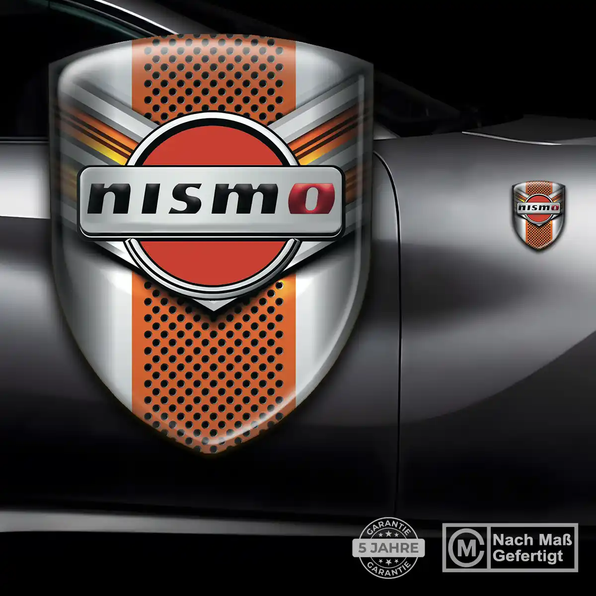 Nissan 3D Gel Aufkleber Embleme Limitierte Auflage