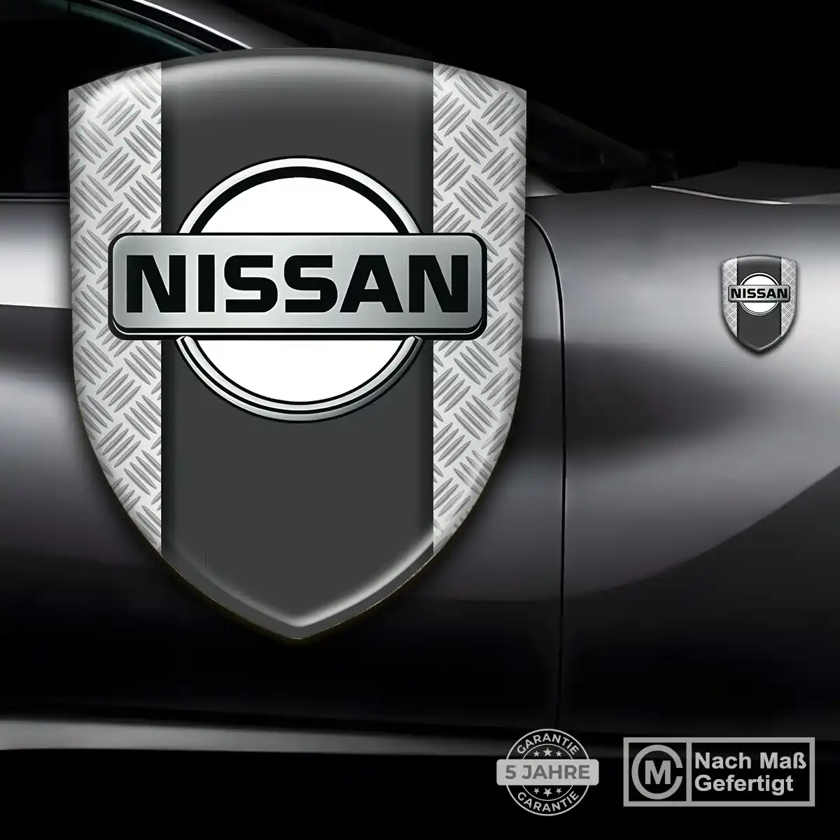 Nissan 3D Gel Aufkleber Embleme Luxus-Edition