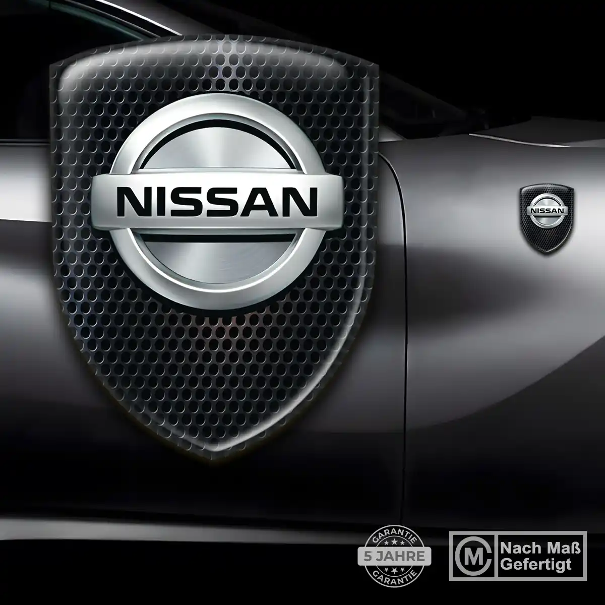 Nissan 3D Gel Aufkleber Embleme Markenedition