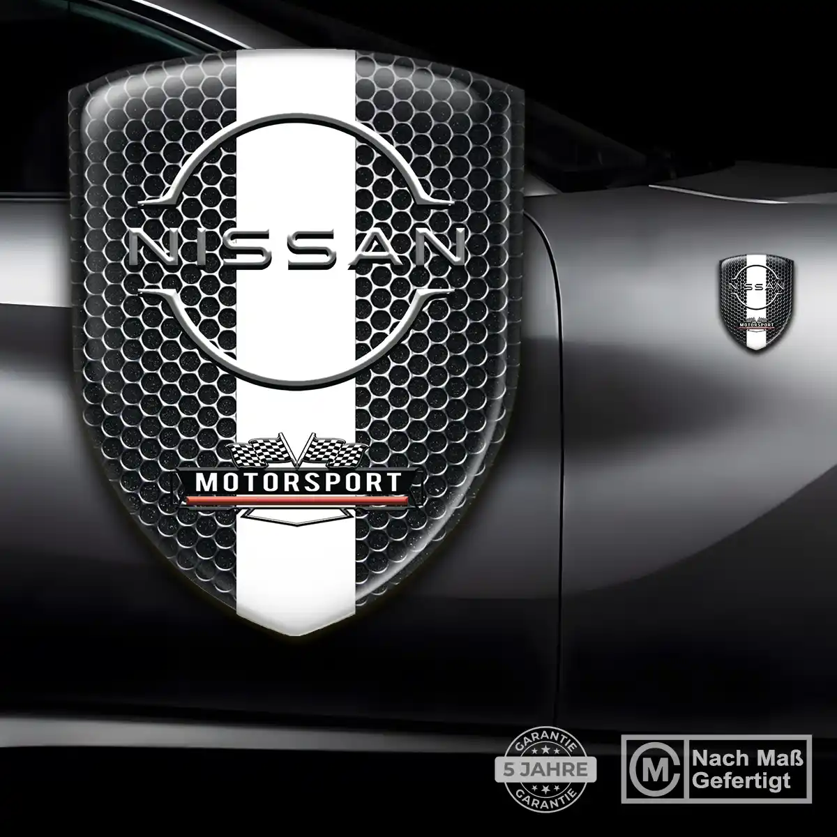 Nissan 3D Gel Aufkleber Embleme Tuningfahrzeug