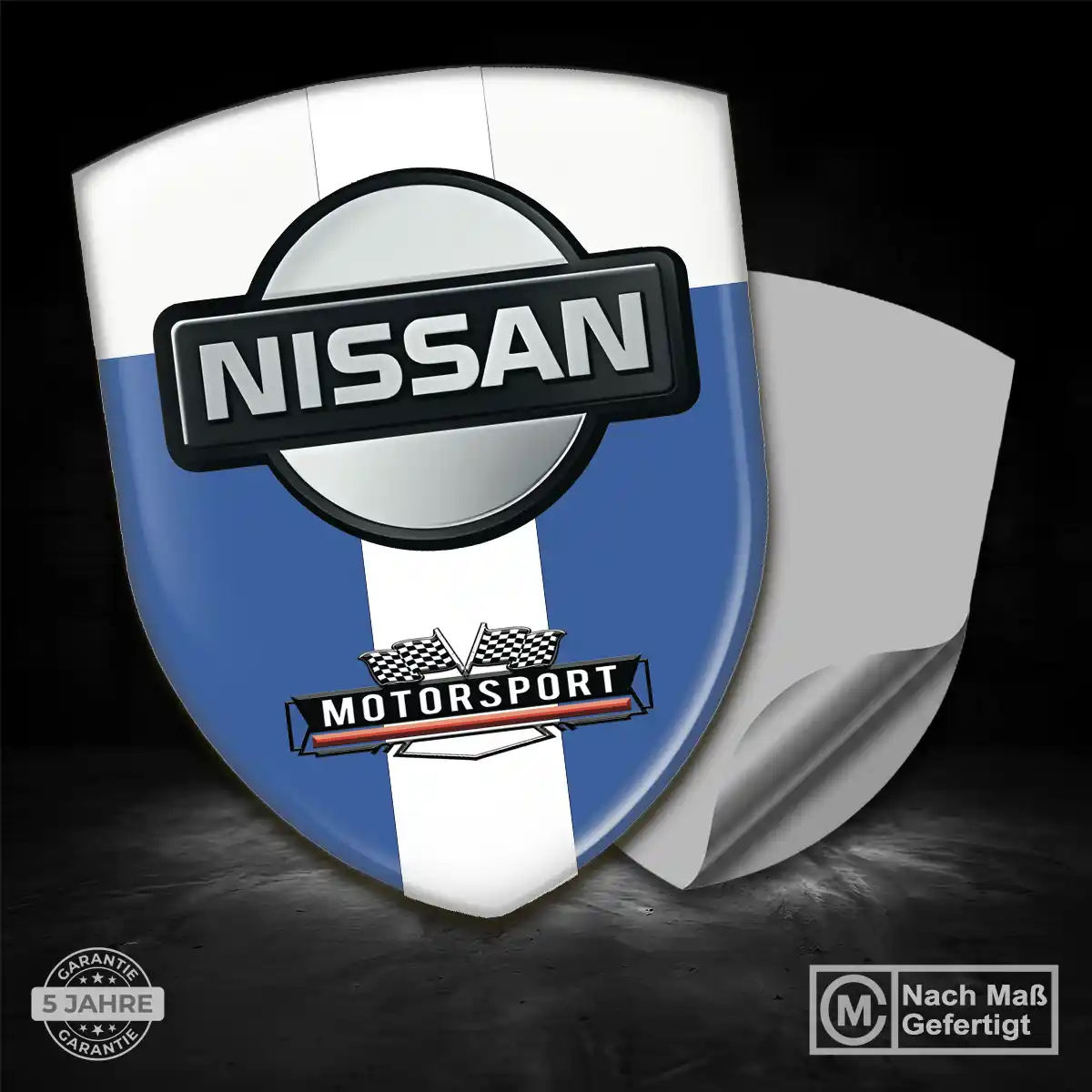 Nissan 3D Gel Aufkleber Hochwertiges Harz