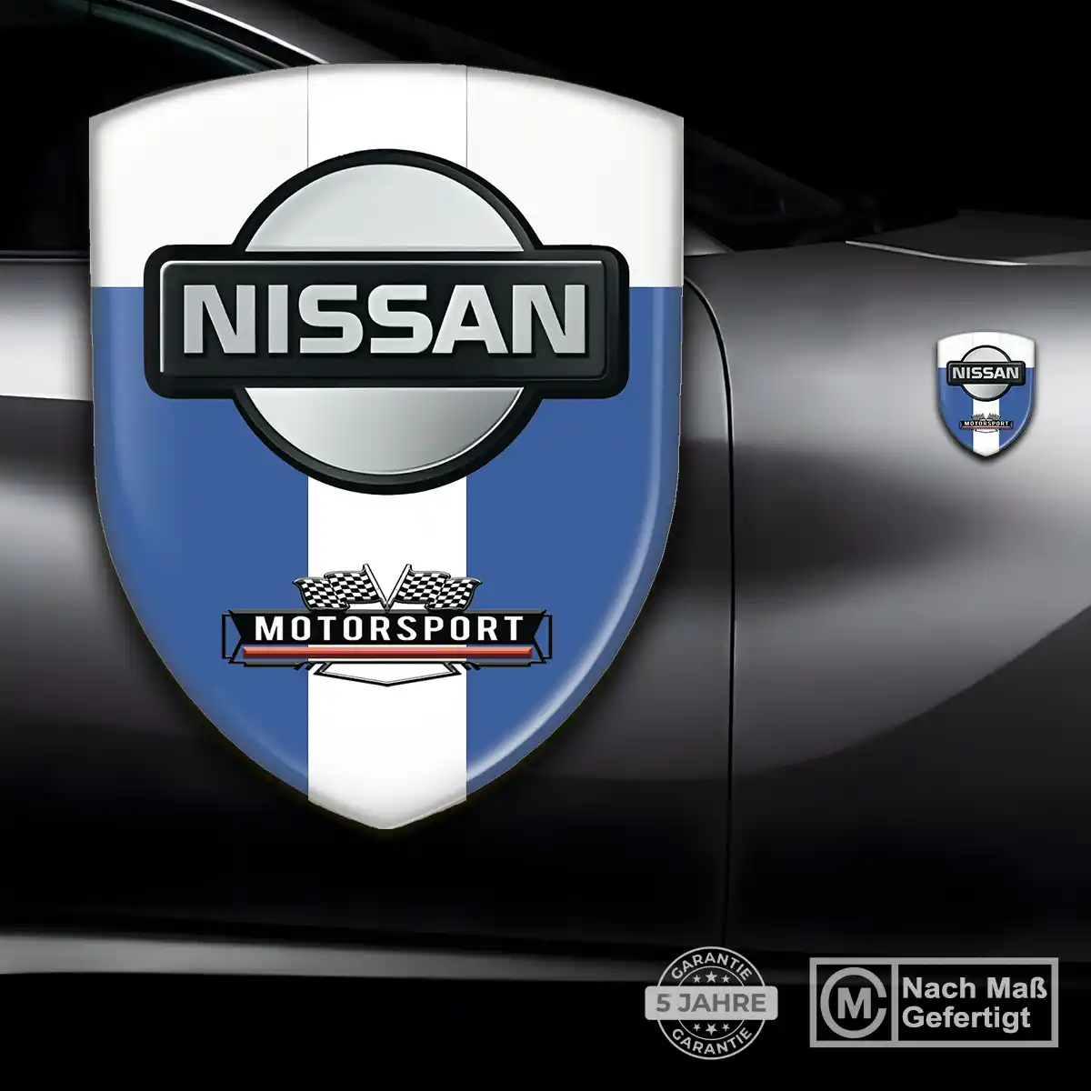 Nissan 3D Gel Aufkleber Hochwertiges Harz