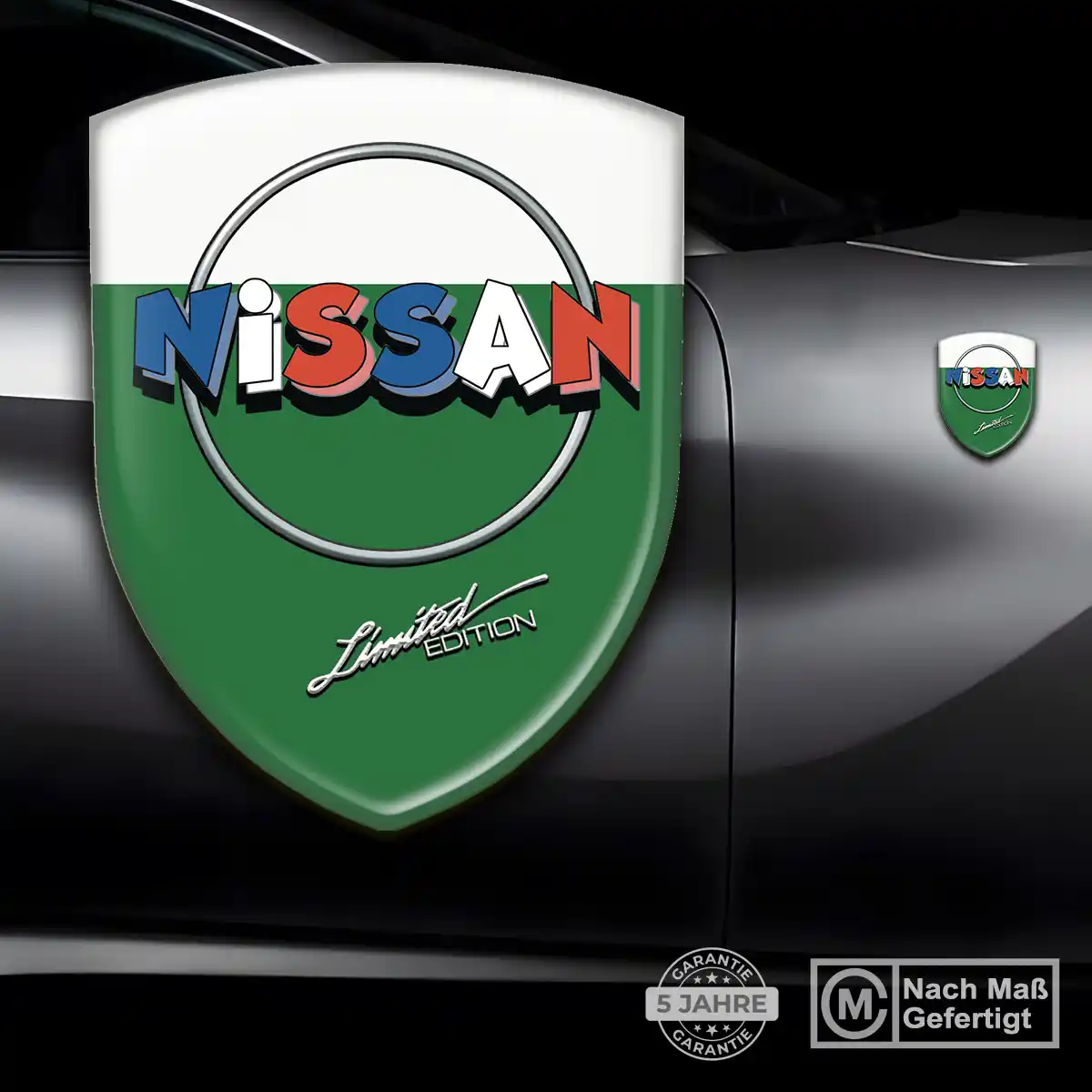 Nissan 3D Gel Aufkleber Limitierte Auflage