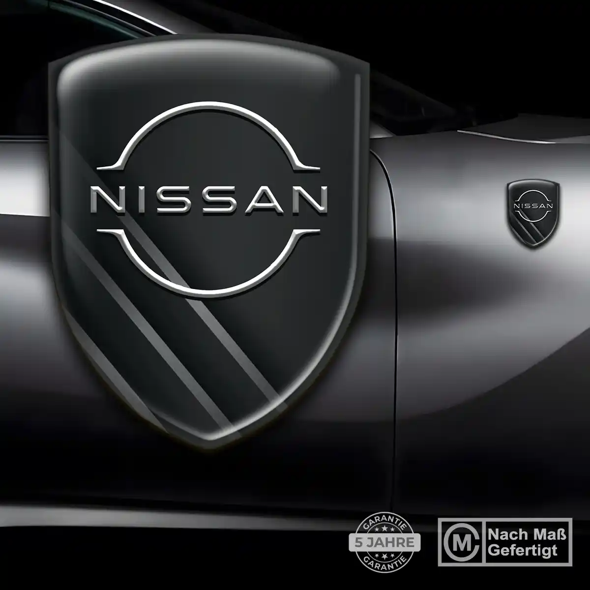 Nissan 3D Gel Aufkleber Modernes Design