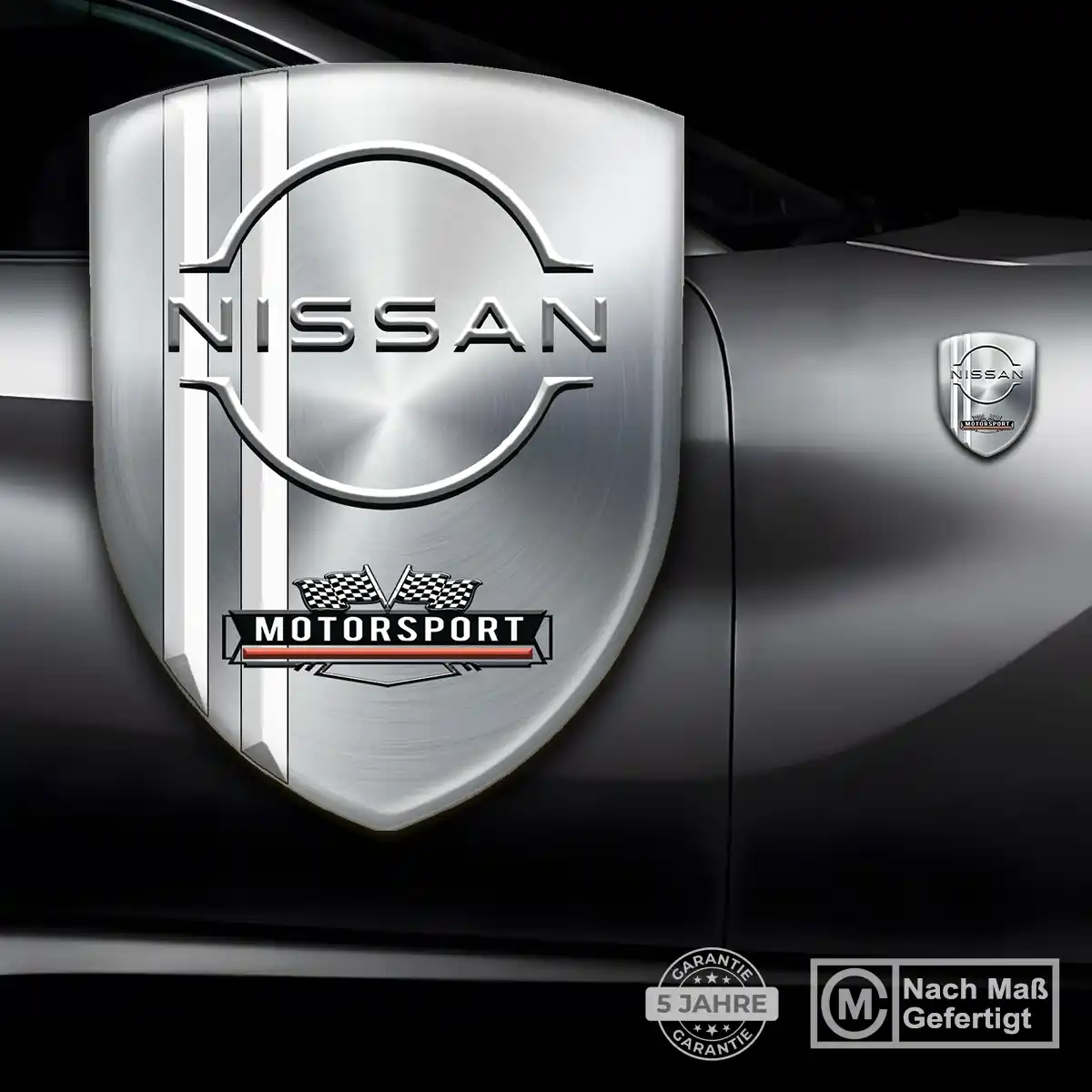 Nissan 3D Gel Aufkleber Premium-Edition