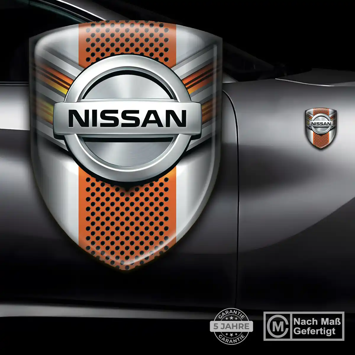 Nissan 3D Gel Aufkleber Premiumqualität