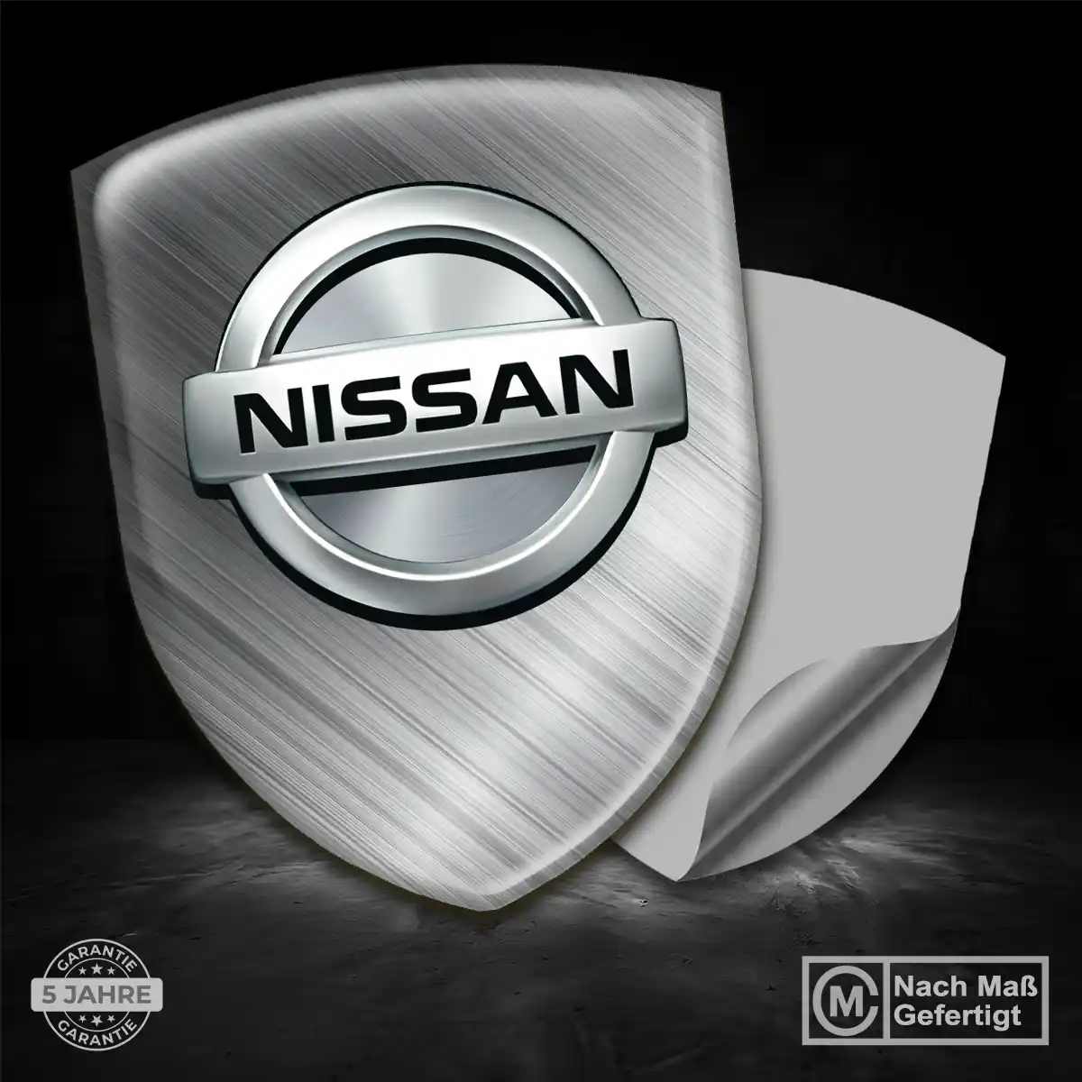 Nissan 3D Gel Aufkleber Silikon Auto Elegantes Design