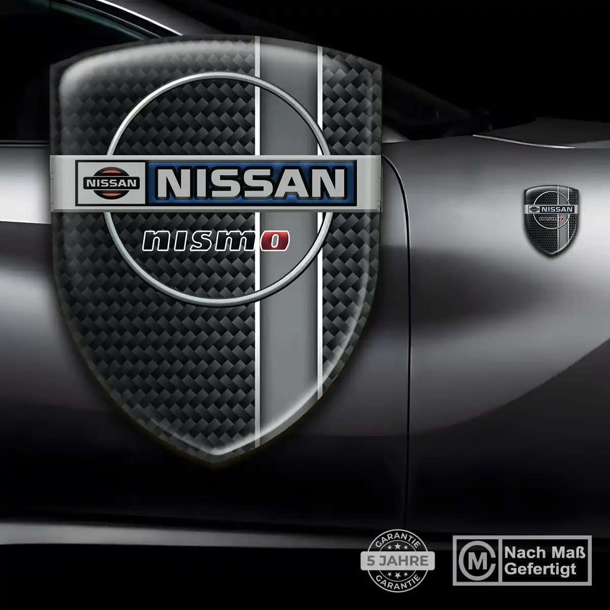 Nissan 3D Gel Aufkleber Silikon Auto Exterieurdesign