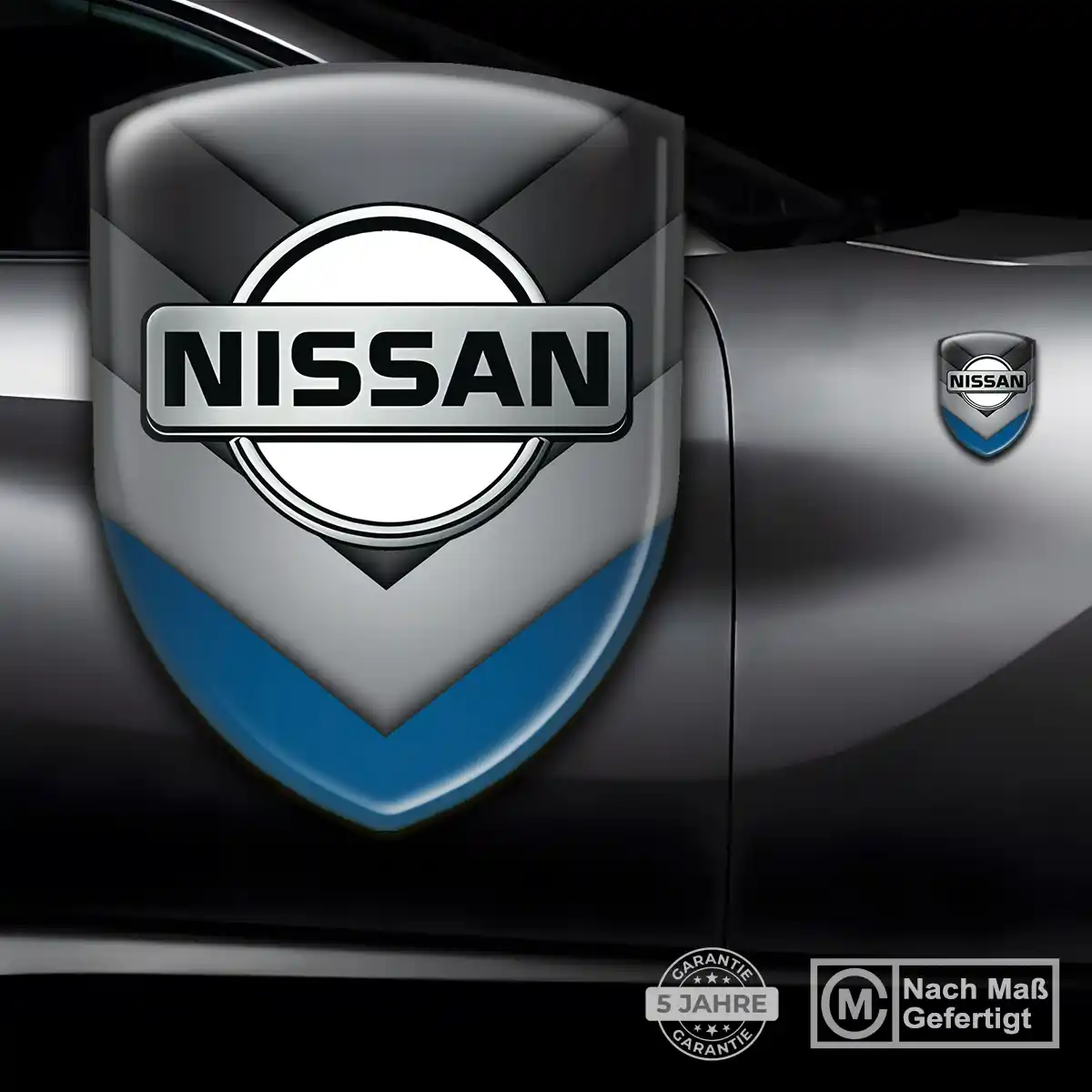 Nissan 3D Gel Aufkleber Silikon Auto Interieurdesign