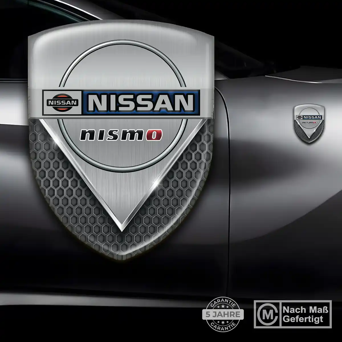 Nissan 3D Gel Aufkleber Silikon Auto Premium-Edition