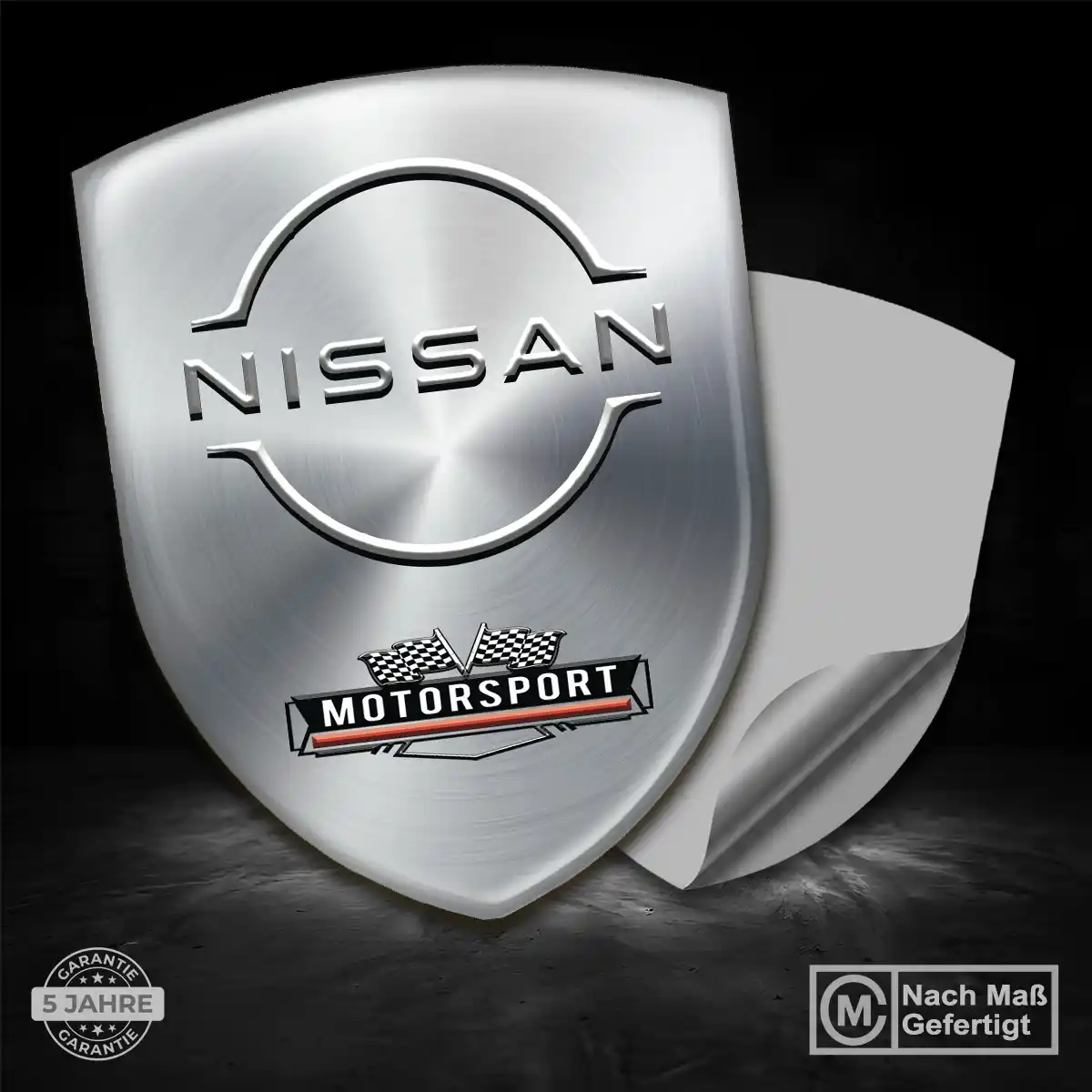Nissan 3D Gel Aufkleber Silikon Auto Premiumqualität