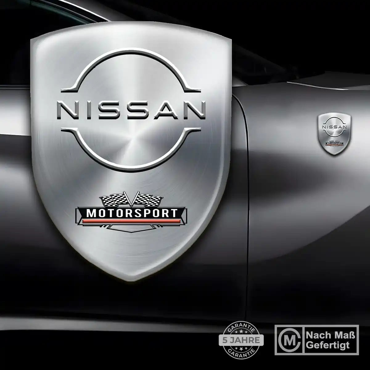 Nissan 3D Gel Aufkleber Silikon Auto Premiumqualität