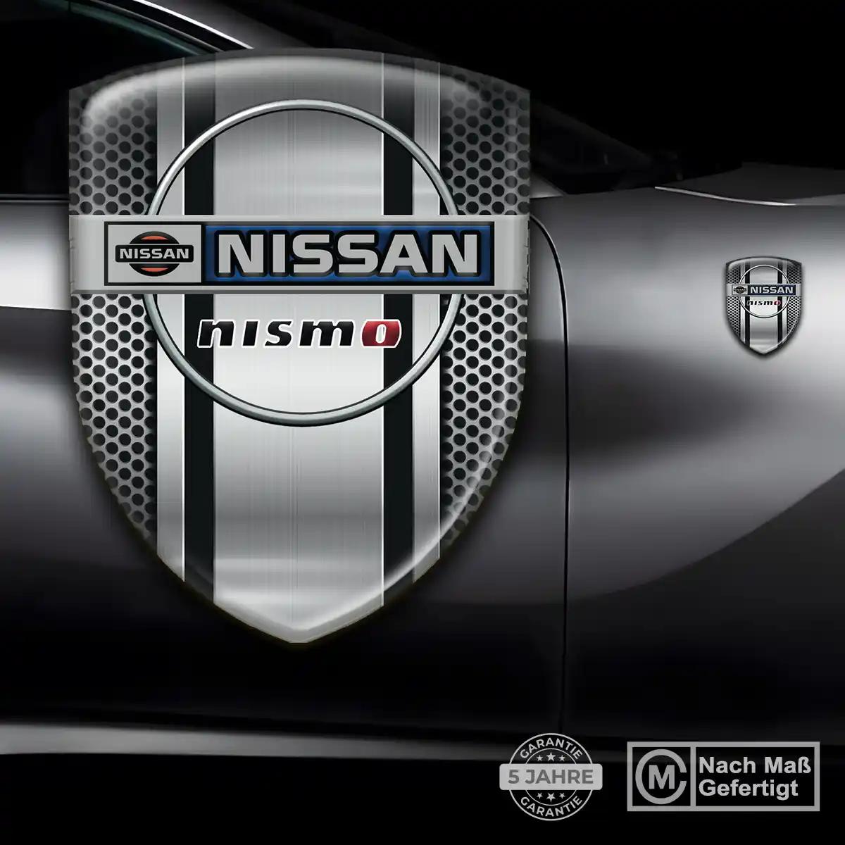 Nissan 3D Gel Aufkleber Silikon Auto Tuningfahrzeug