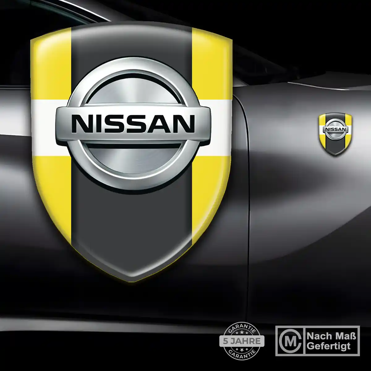 Nissan 3D Gel Aufkleber Silikon Hohe Qualität