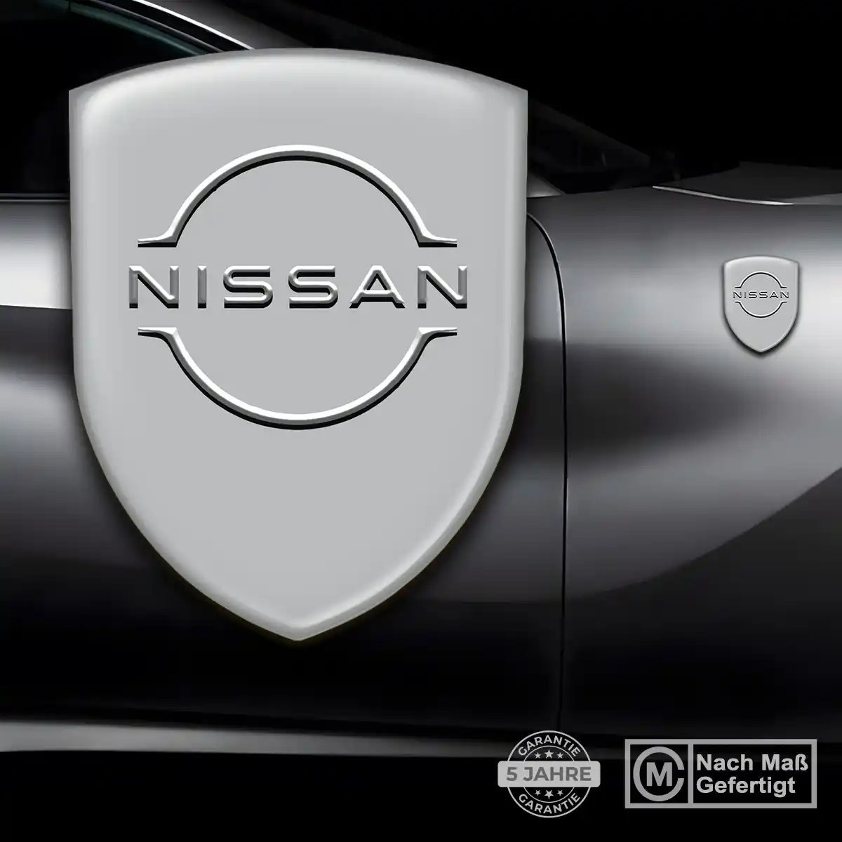 Nissan 3D Gel Aufkleber Silikon Luxus-Edition