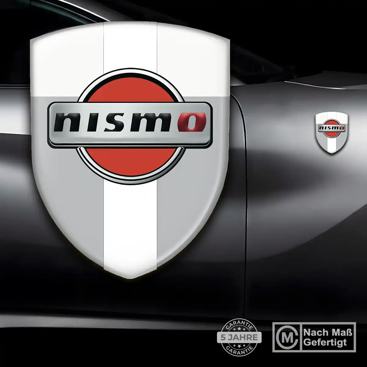 Nissan 3D Gel Aufkleber Silikon Premiumqualität