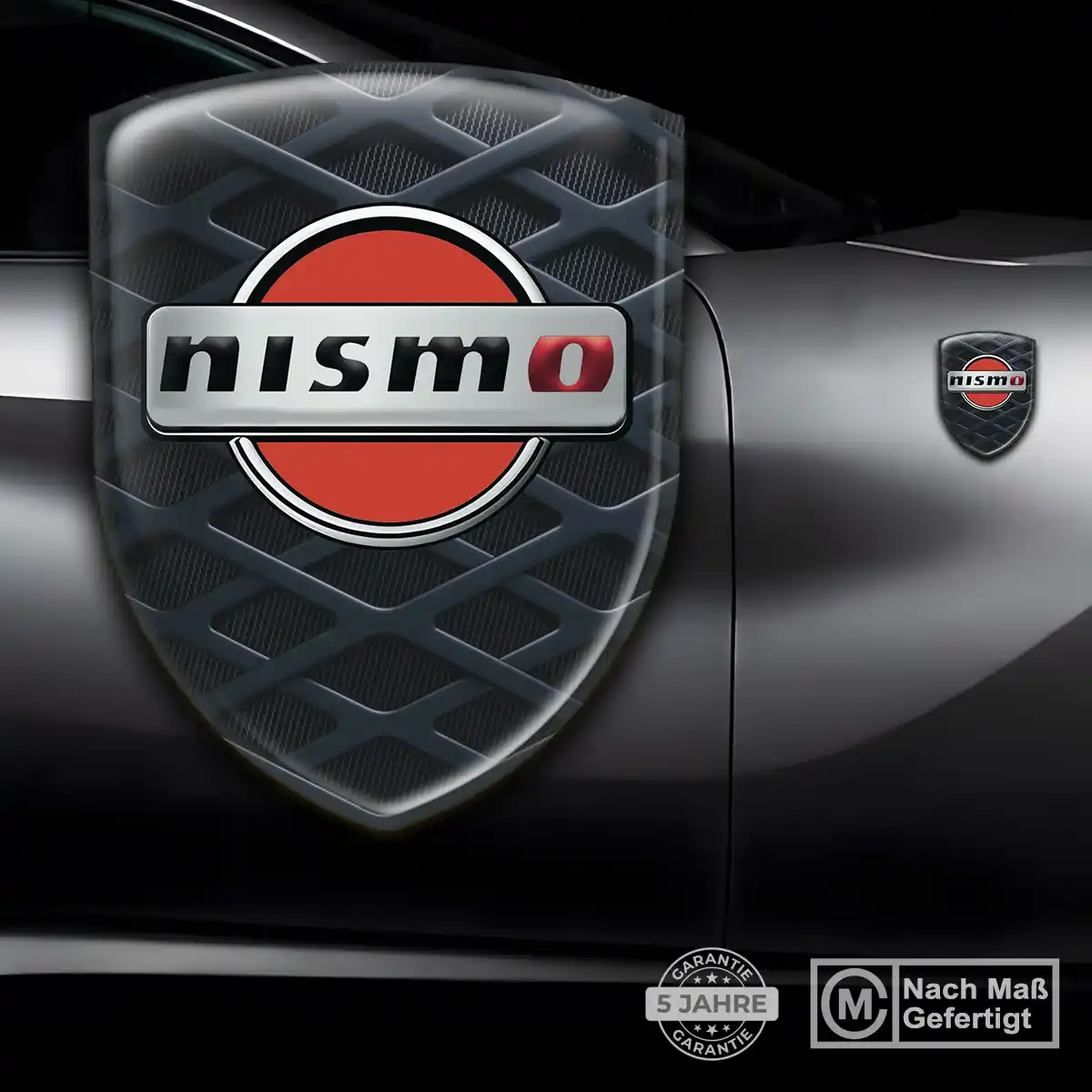 Nissan 3D Gel Aufkleber Stilvolles Design