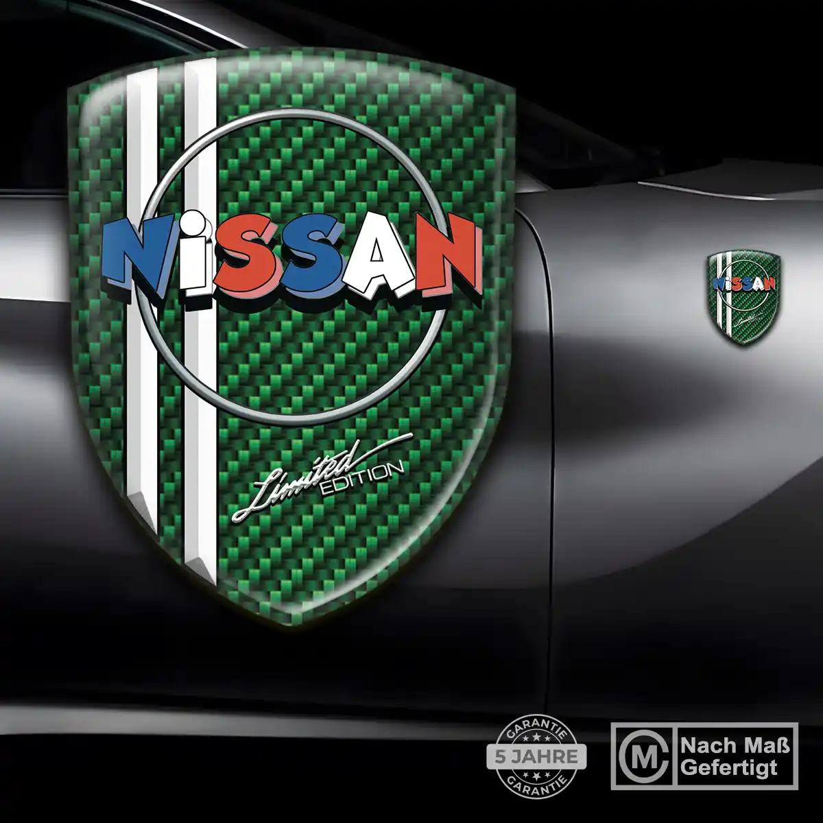 Nissan 3D Gel Aufkleber Wappen Auto Hohe Qualität