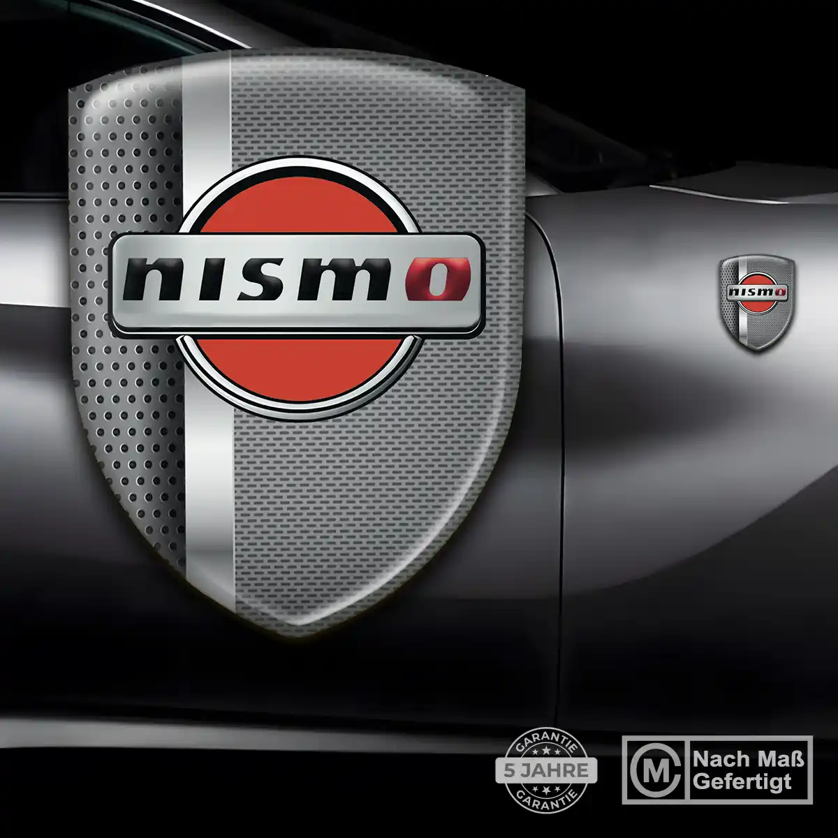 Nissan 3D Gel Aufkleber Wappen Auto Limitierte Auflage