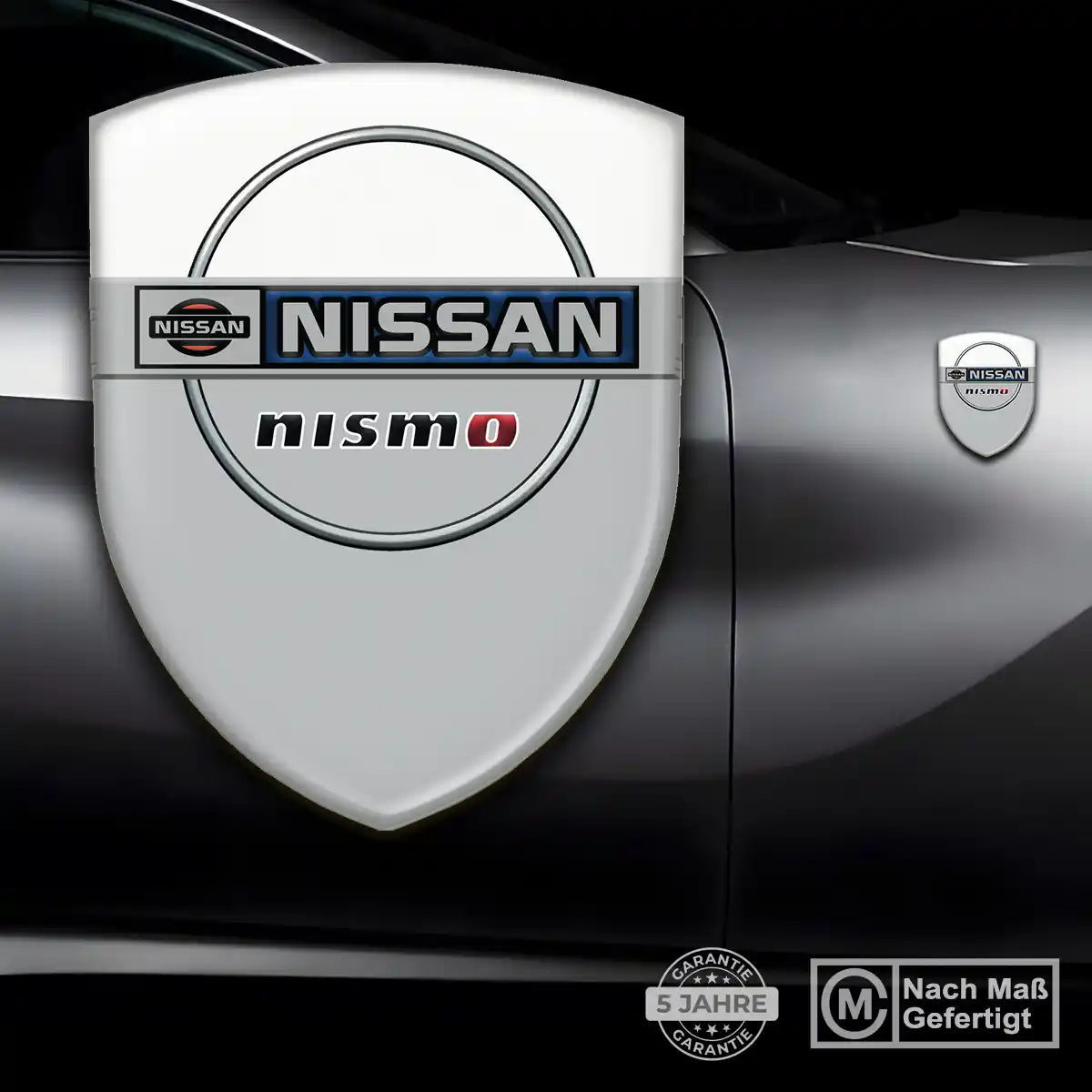 Nissan 3D Gel Aufkleber Wappen Hohe Qualität