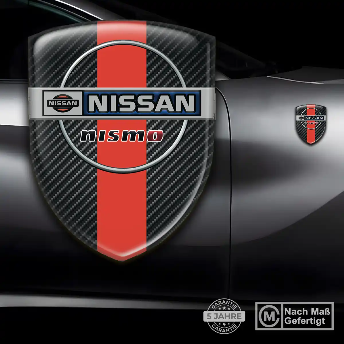 Nissan Aufkleber 3D Gel Emblem Anspruchsvolles Design