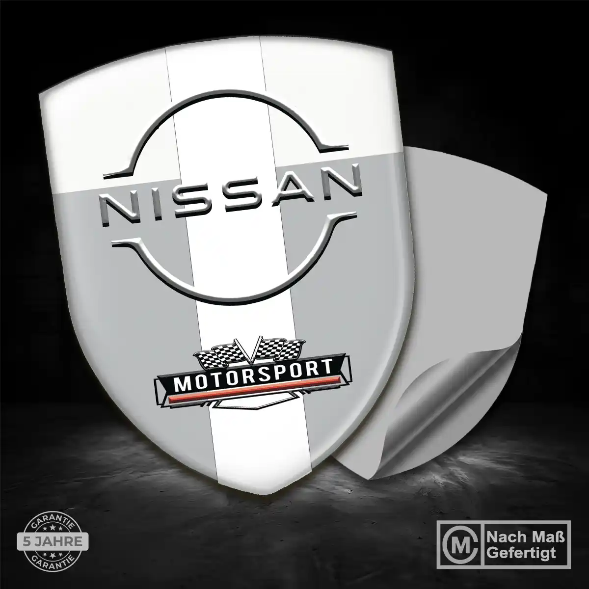 Nissan Aufkleber 3D Gel Emblem Ausdrucksstarkes Design