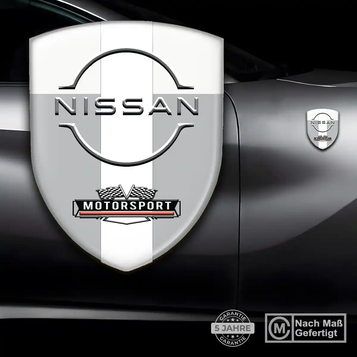 Nissan Aufkleber 3D Gel Emblem Ausdrucksstarkes Design