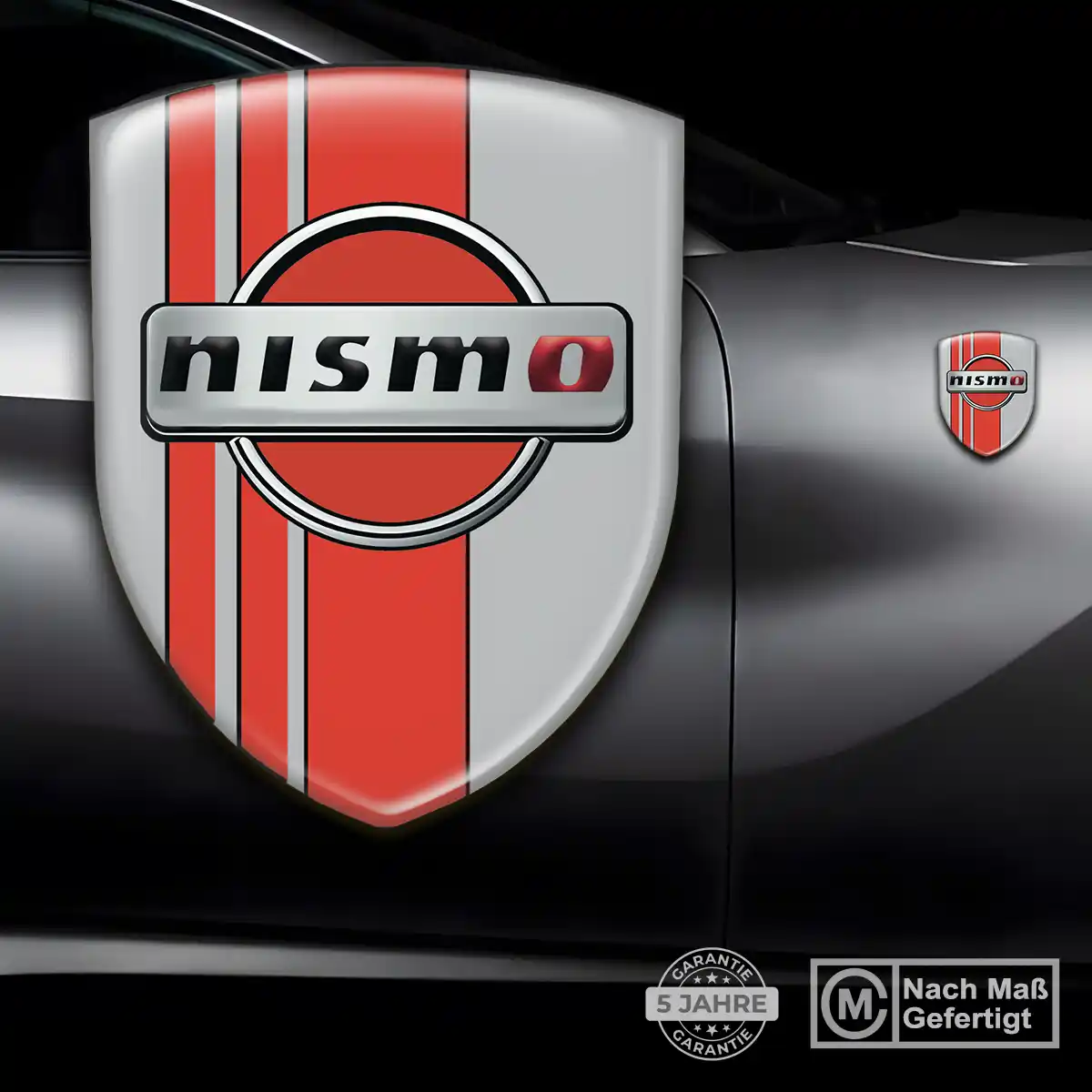 Nissan Aufkleber 3D Gel Emblem Auto Edles Design