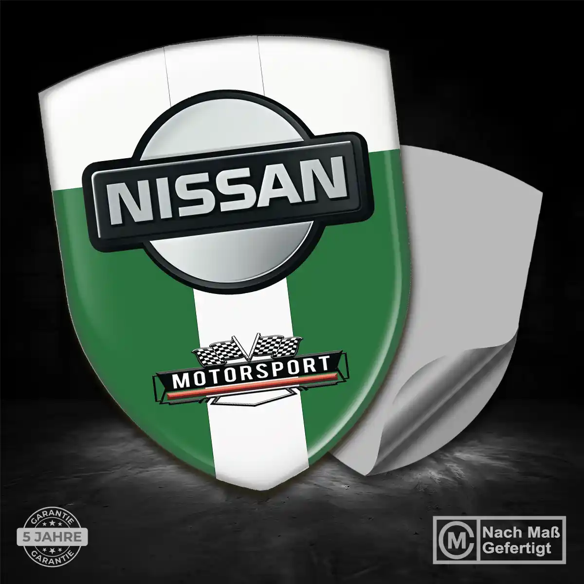 Nissan Aufkleber 3D Gel Emblem Auto Elegantes Design