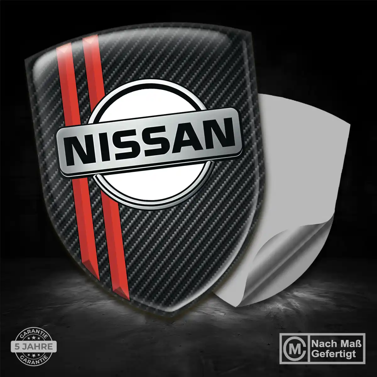 Nissan Aufkleber 3D Gel Emblem Auto Höchste Qualität