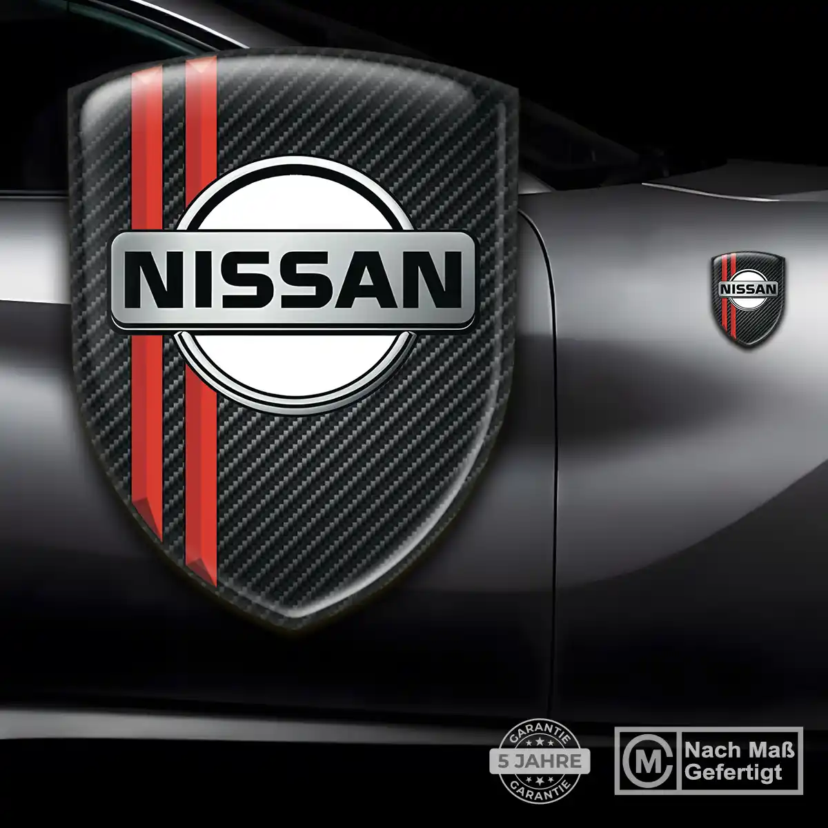 Nissan Aufkleber 3D Gel Emblem Auto Höchste Qualität