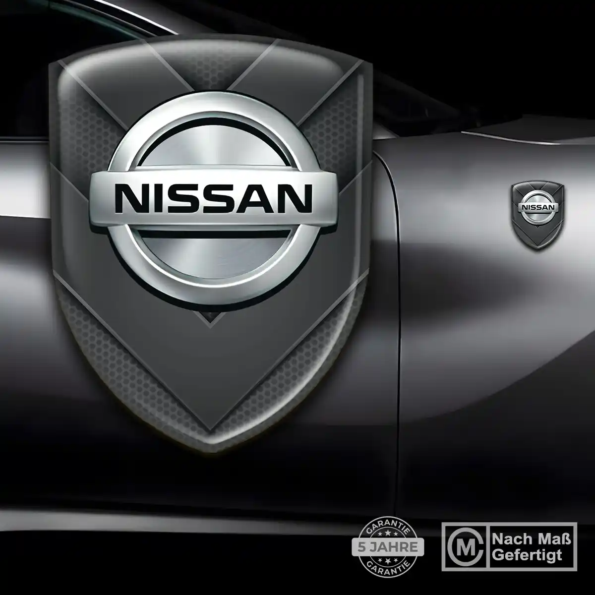Nissan Aufkleber 3D Gel Emblem Auto Limitierte Auflage