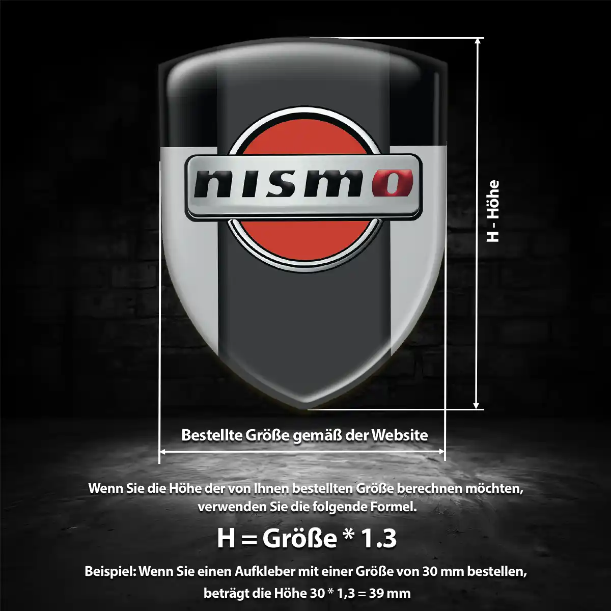 Nissan Aufkleber 3D Gel Emblem Auto Luxus-Edition